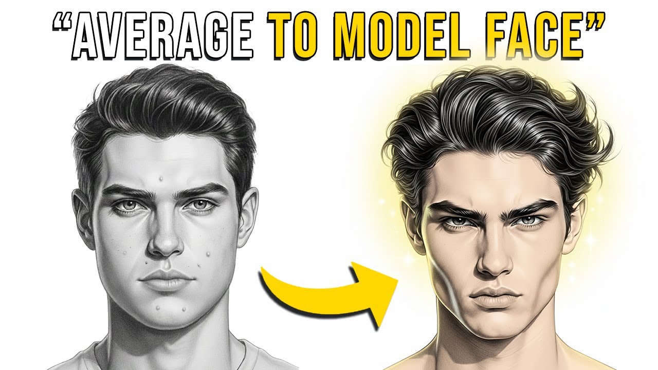 How To Get That MODEL FACE (for average men)