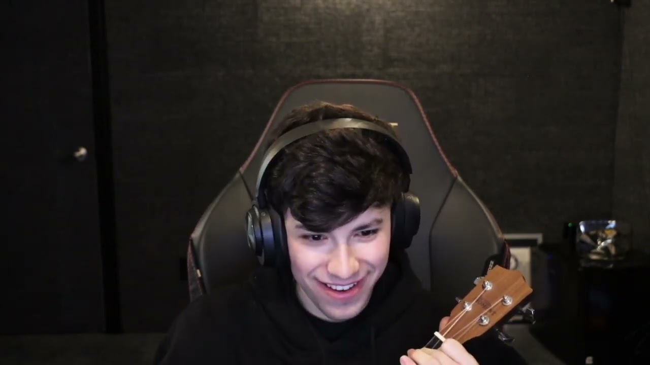 George plays Can't help falling in love
