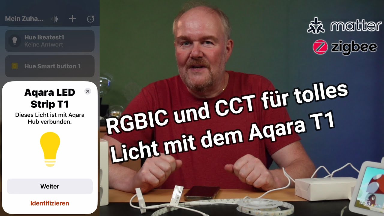 Aqara LED Strip T1 mit Matter, echtem weiß (CCT) und Adaptive-Lighting im ersten Test