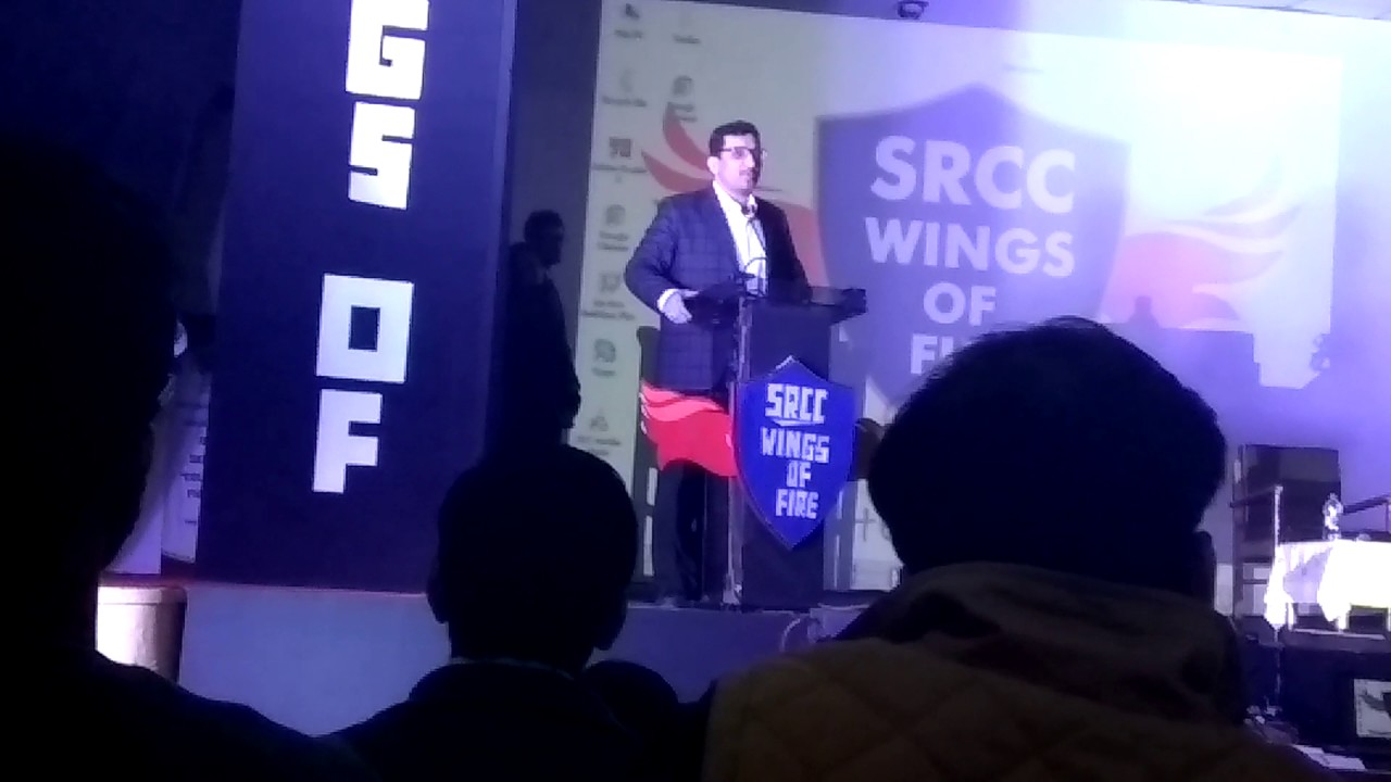 CA PARVEEN SHARMA SIR BEST MOTIVATING SPEECH AT SRCC CA-CONFLUENCE (PART 1)