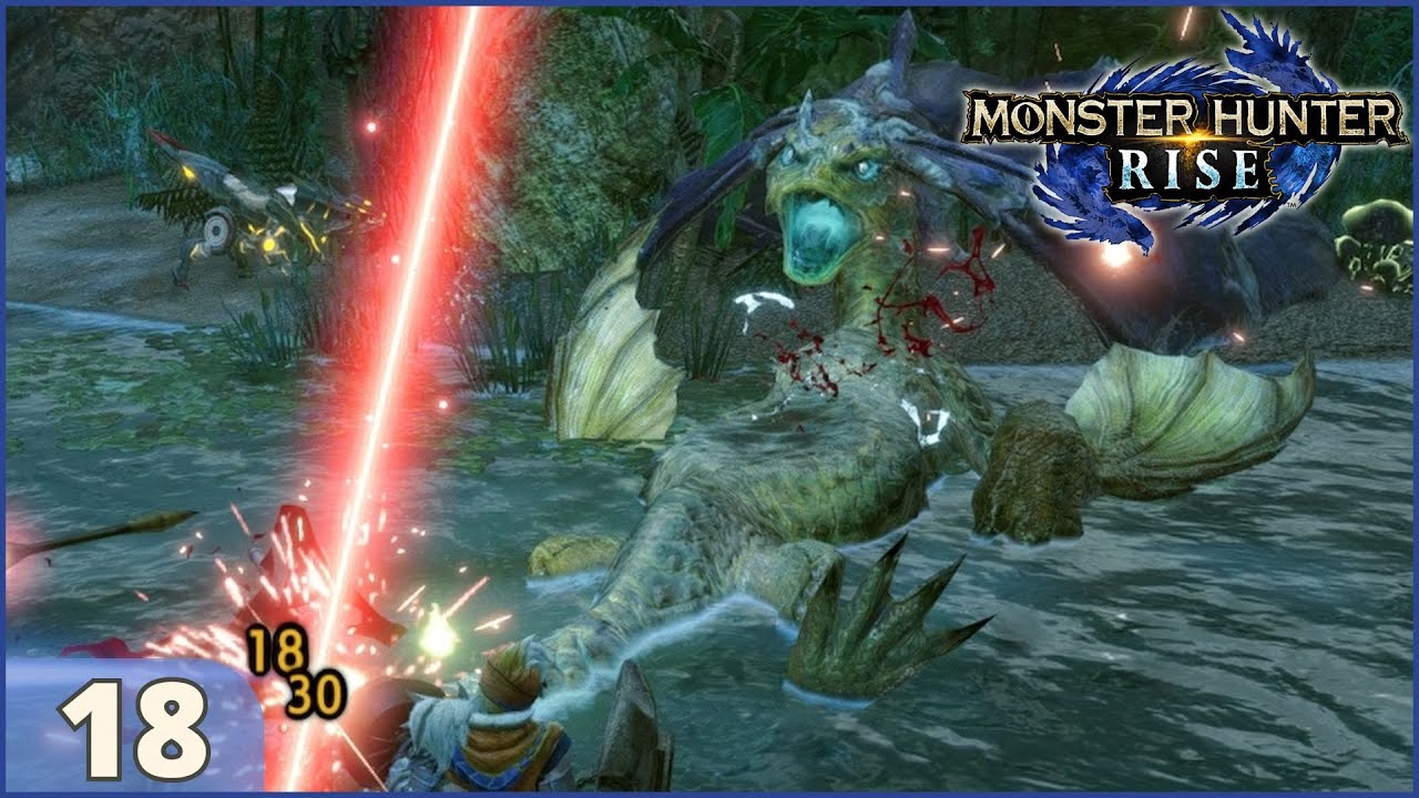 Monster Hunter Rise Ep.18 | The Sleep Inducing Siren, Somnacanth! W/ @werl_01! (BLIND)