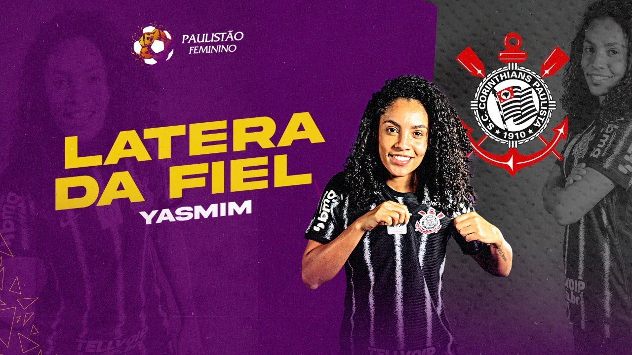Eu jogo o Paulist&atilde;o Feminino: Yasmin, lateral do Corinthians