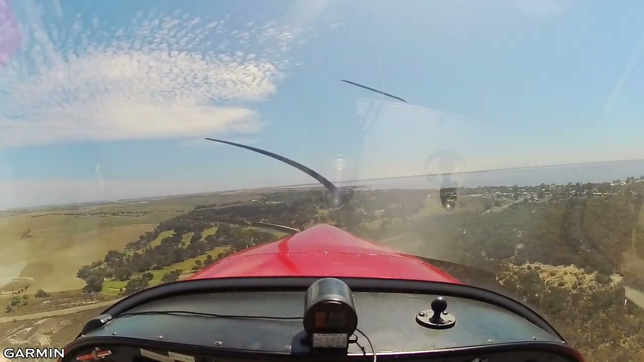 Flying to Meningie to install a weather camera