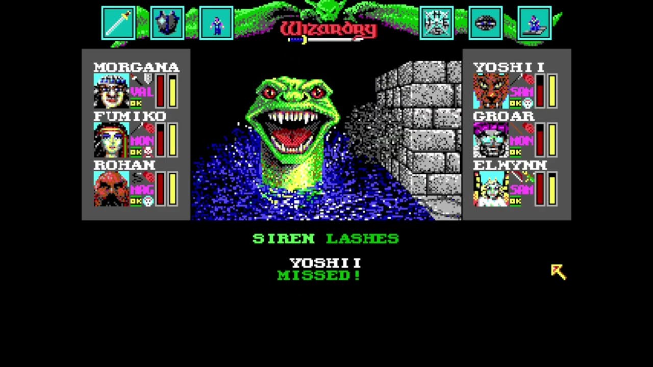 Wizardry 6 7 8 - Gameplay comparison