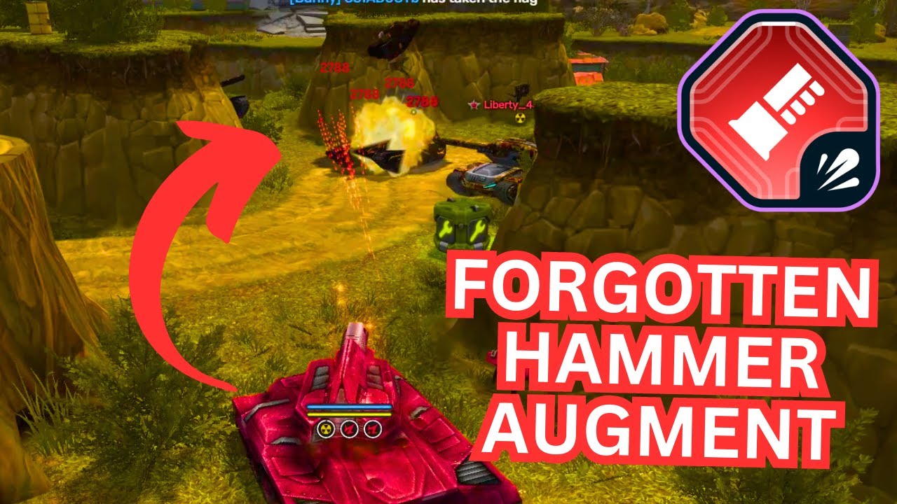 UNDERRATED HAMMER AUGMENT! Tanki Online Hammer Slugger Kills Montage
