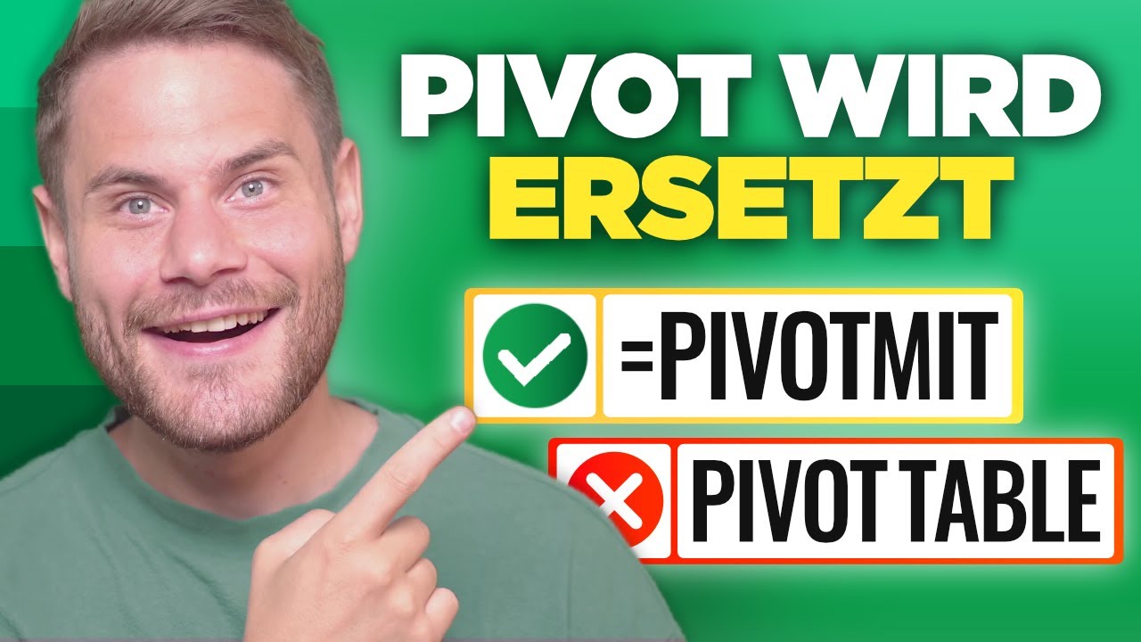Dieses Update ändert ALLES in Excel für Pivot Tabellen