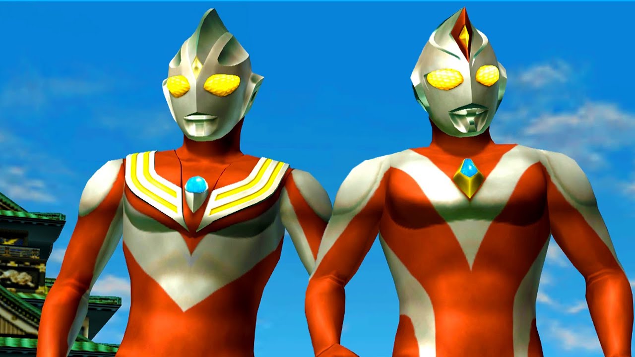 Ultraman Dyna Strong and Ultraman Tiga Power - TAG Team HD Remaster  - ウルトラマン FE3