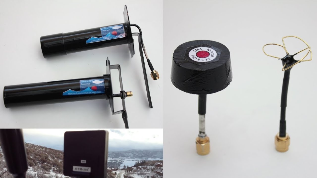 FPV Circular Polarized Antenna Testing - RCTESTFLIGHT