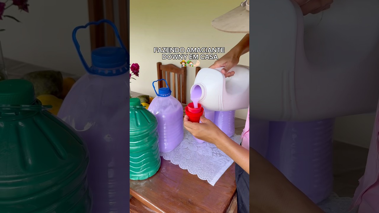 AMACIANTE DOWNY EM CASA