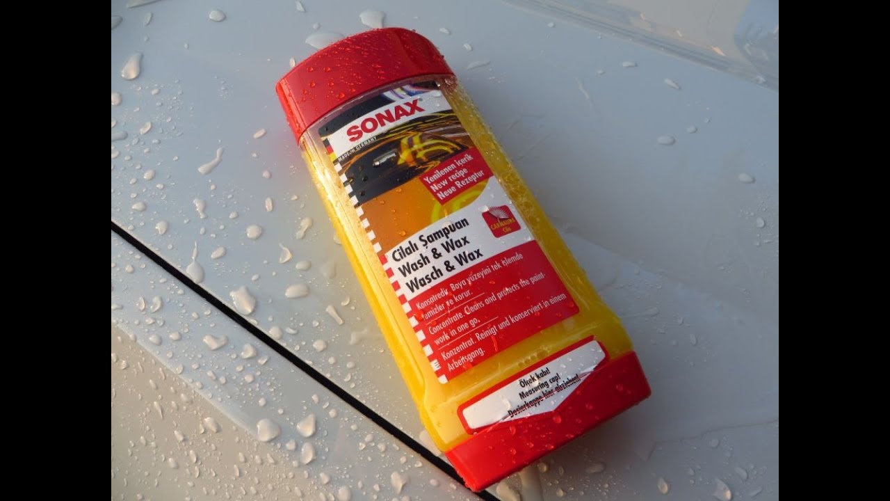 Sonax Wash & Wax Shampoo (New Recipe)