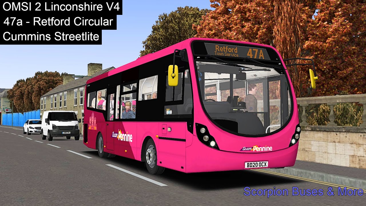 OMSI 2 | 47a - Retord Circular | Cummins Streetlite | Linconshire V4
