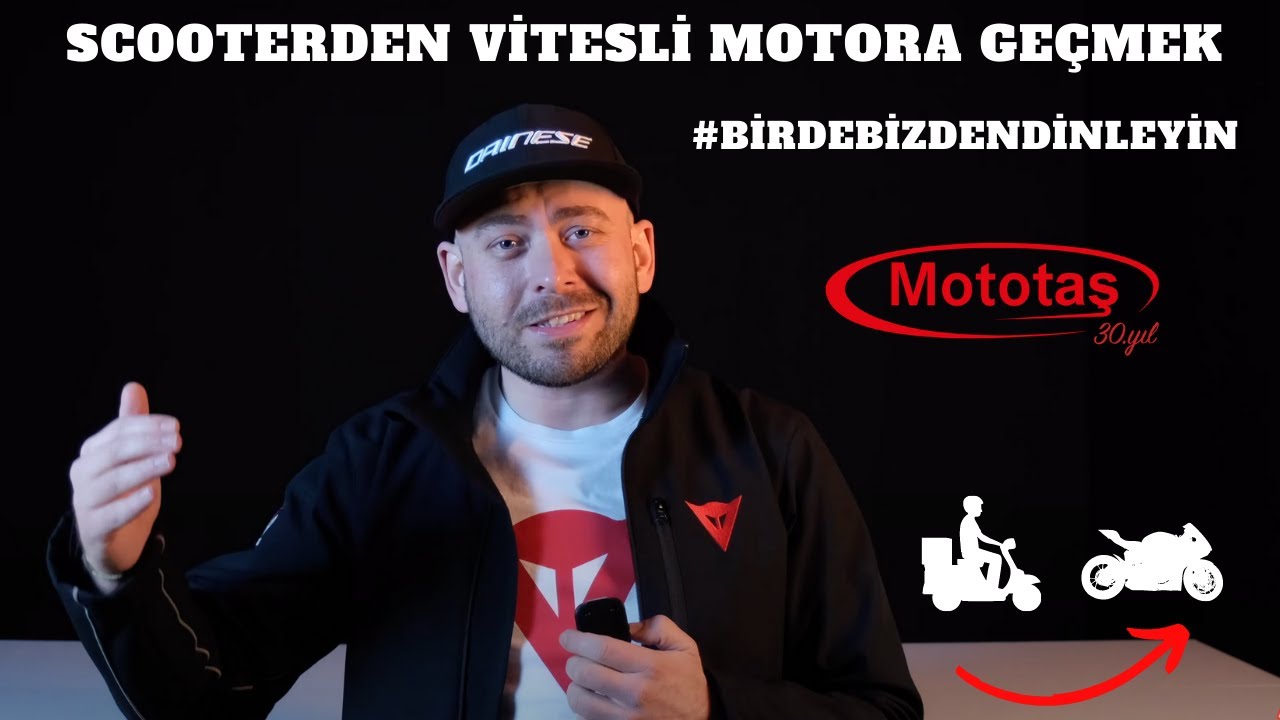 Scooter Kullanırken Vitesli Motosiklete Geçmek | Nelere Dikkat Edilmeli | #birdebizdendinleyin