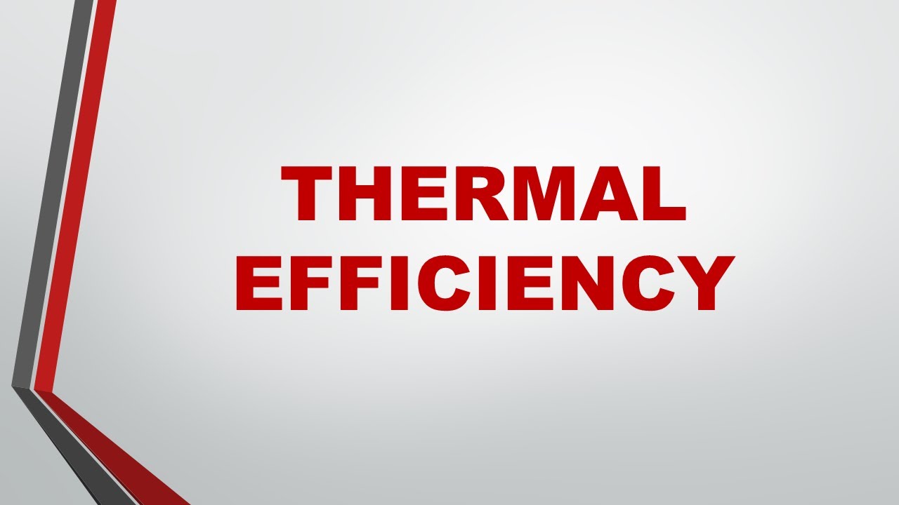 11. Thermal Efficiency in Urdu/Hindi