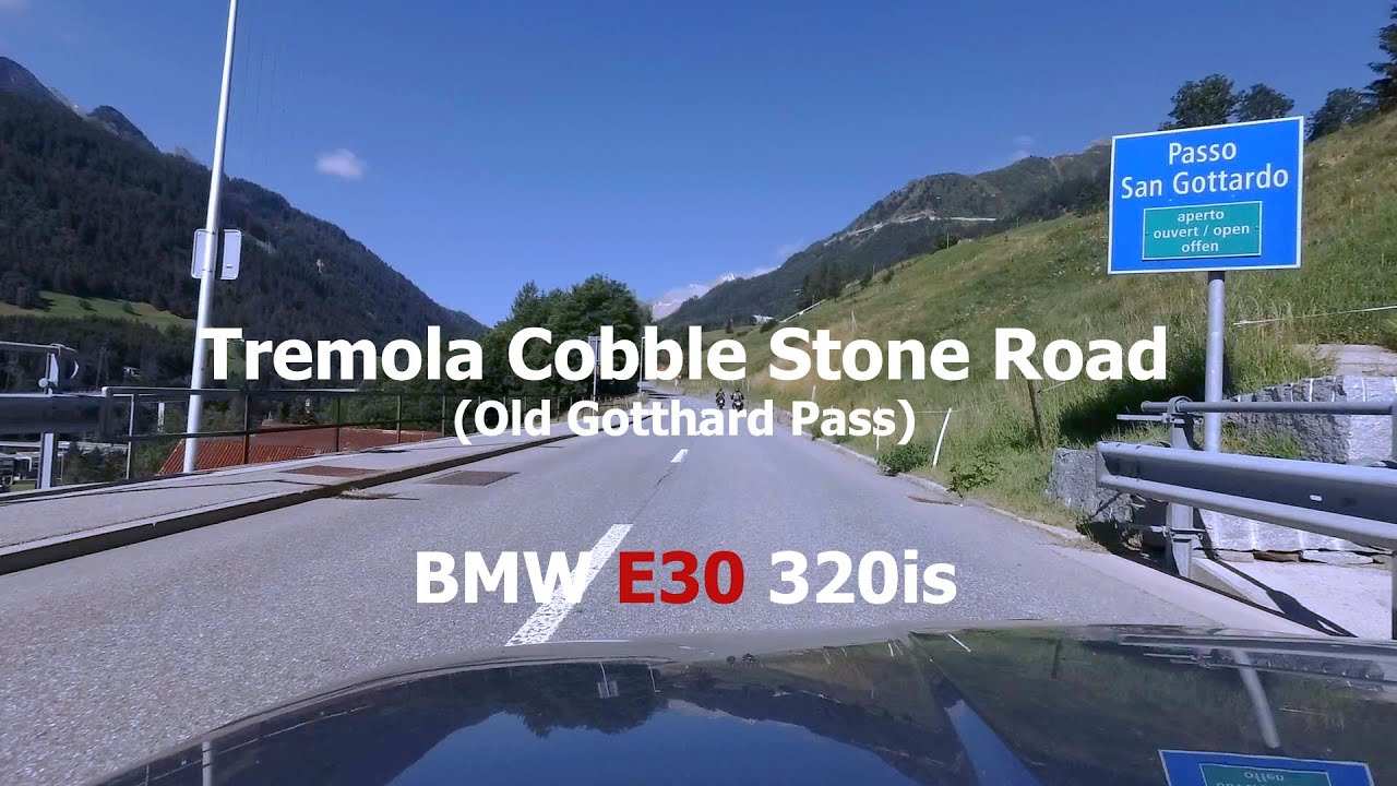Alpine Roads 2020: Tremola Road (Old Gotthard Pass) in BMW E30 (S14)