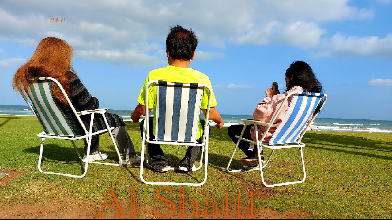 AL SHATTI BEACH QURUM Oman vlog #46 Mr George Tv