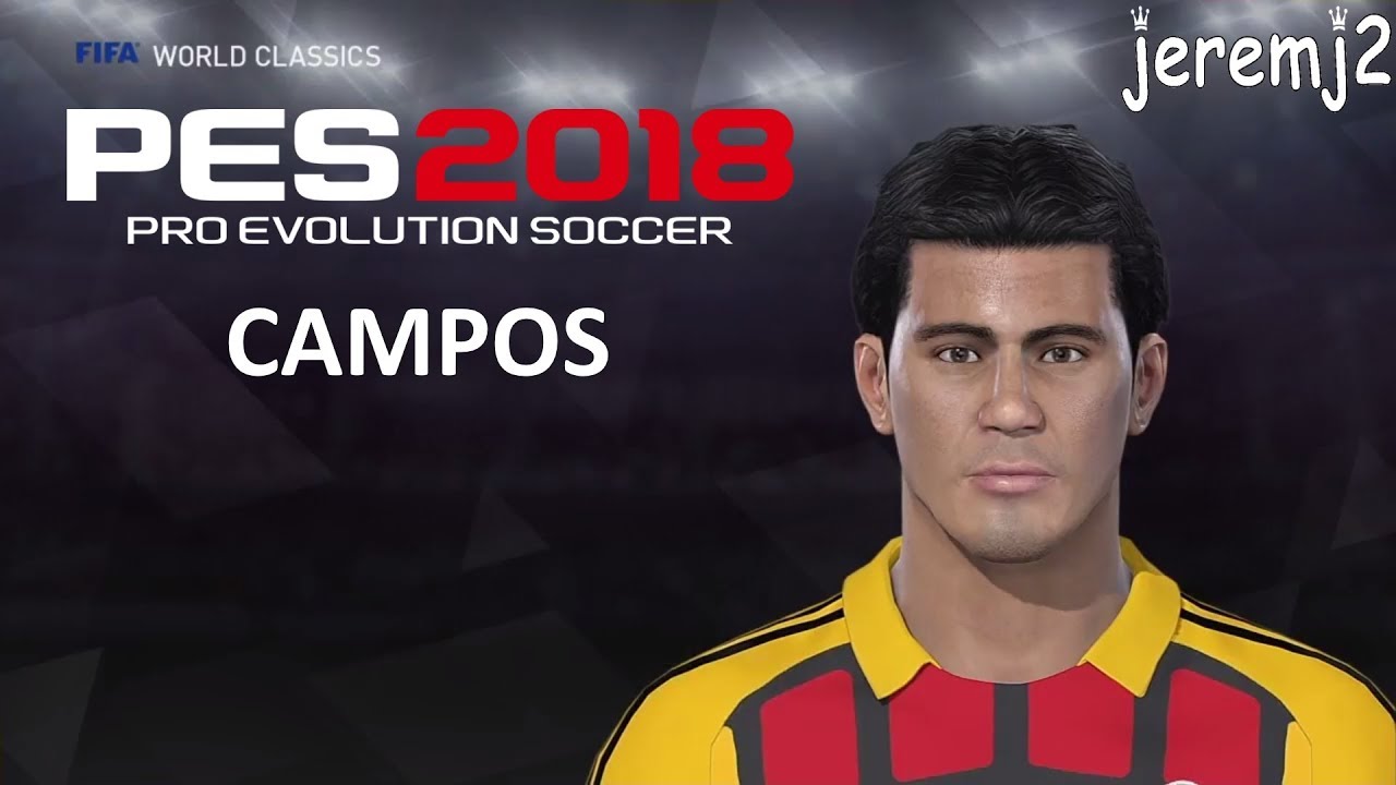 CAMPOS FACE EDIT PES 2018, 2019, 2020 (world classics)