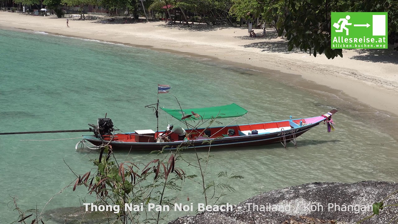 Thong Nai Pan Noi Beach, Koh Phangan Thailand mit Drohne in 4K - ein Reisevideo von AllesReise.at