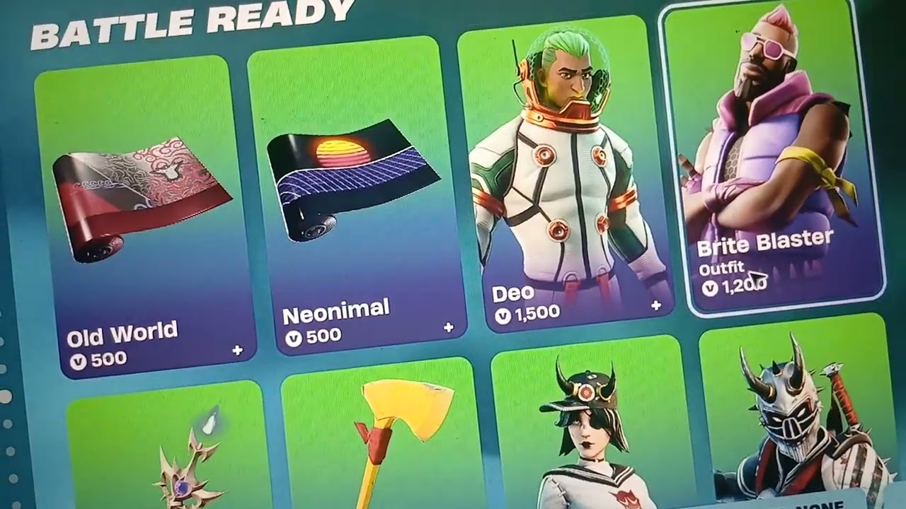 Item shop video #1094