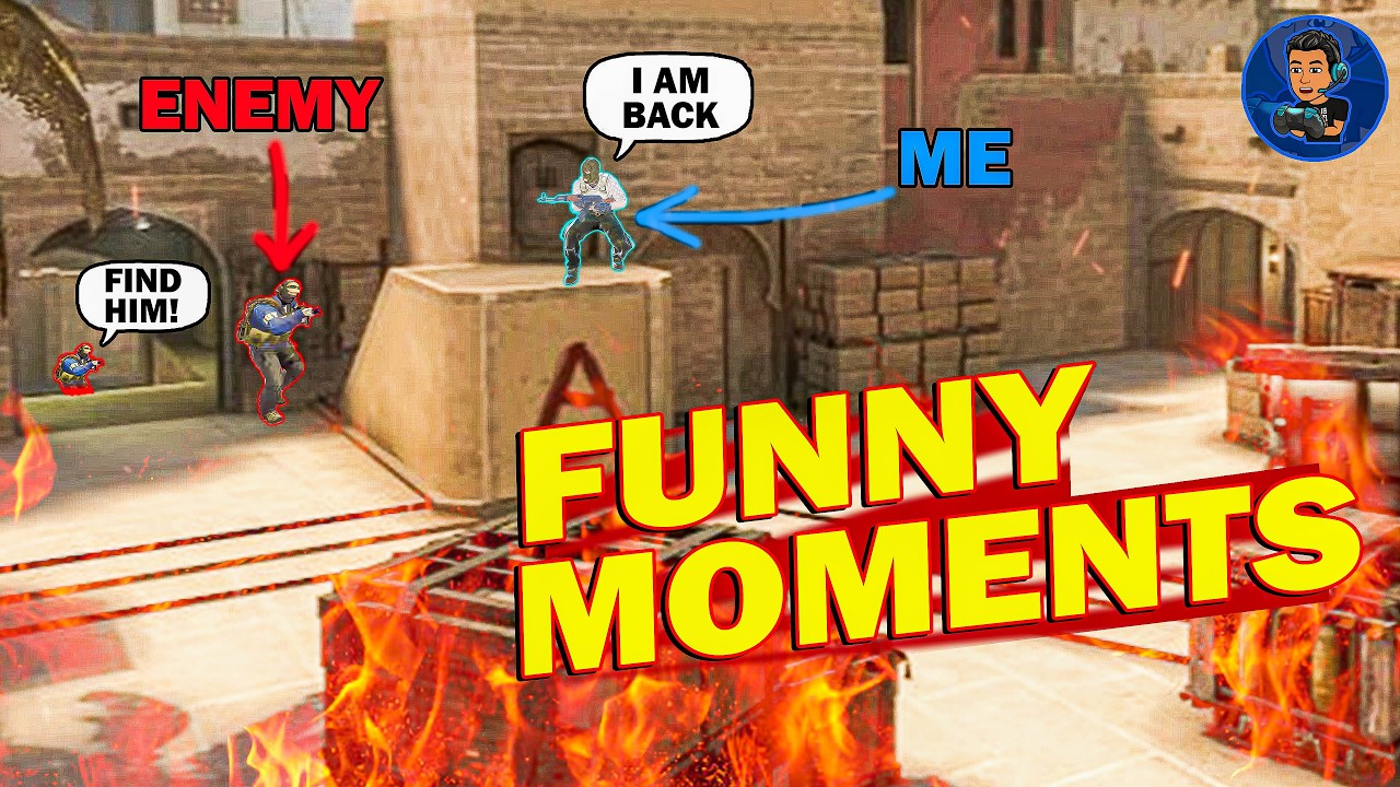 Uploading after long time | CSGO FUNNY MOMENTS