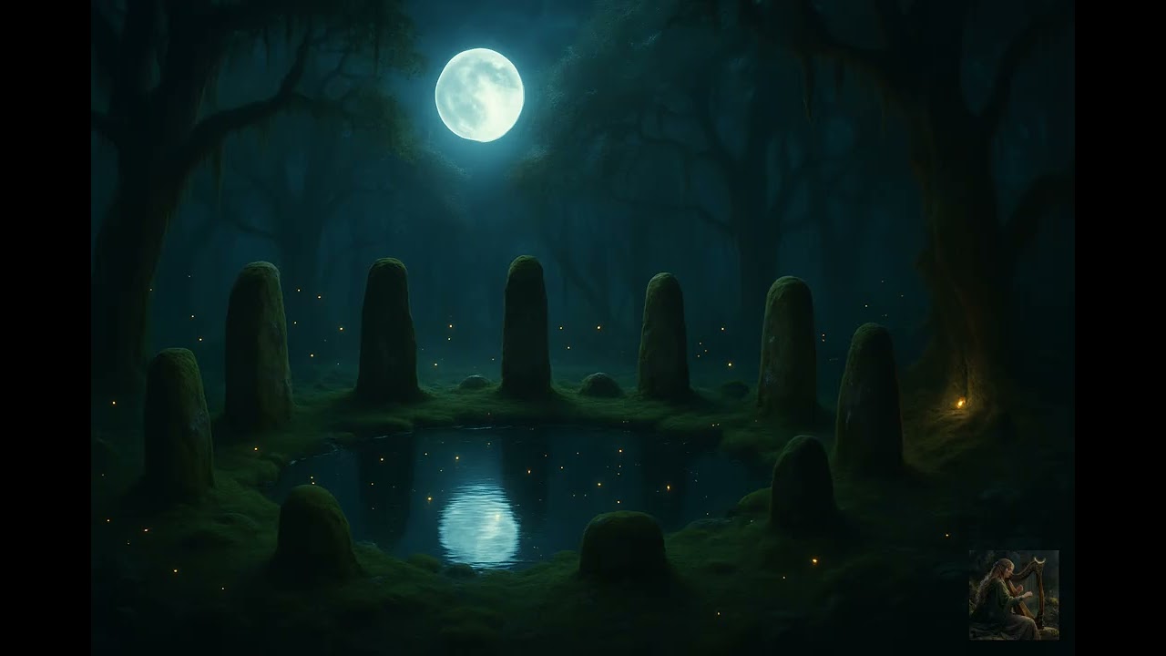 Mystical Celtic Harp Instrumental for Creative Focus & Study Sessions (No Lyrics) - Vol. 145