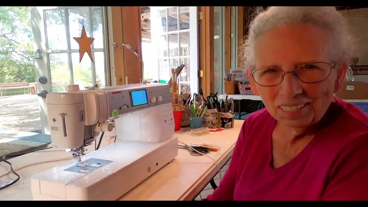 Finishing a miniature quilt, the Cotton Frolic method