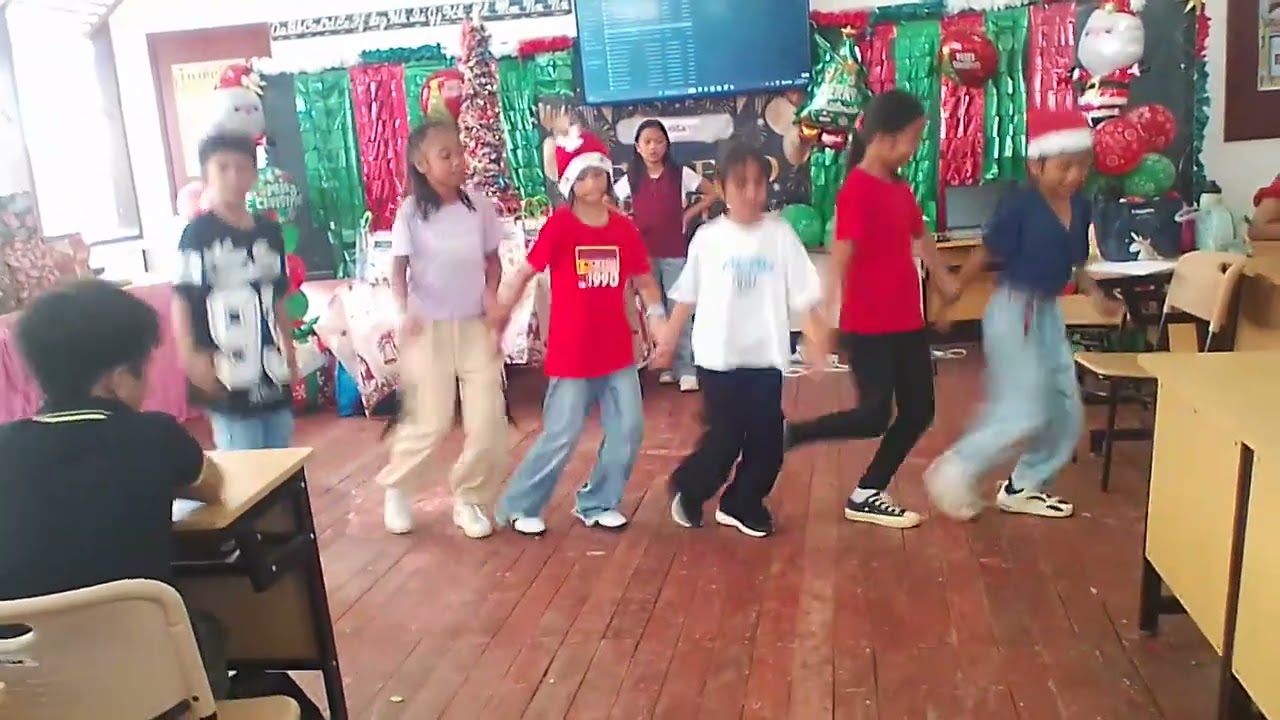  School Christmas party on December 18th celebration 