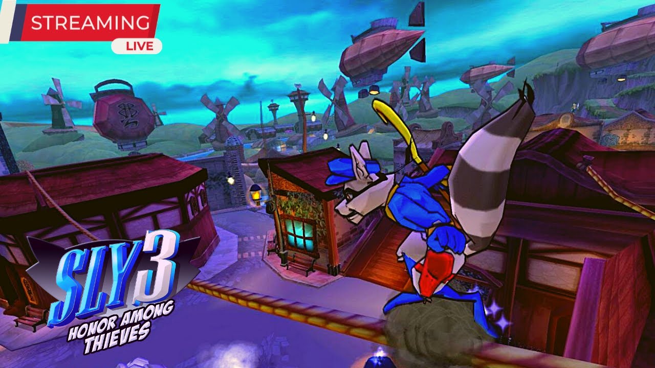 Sly Cooper 3 & 2 Livestream
