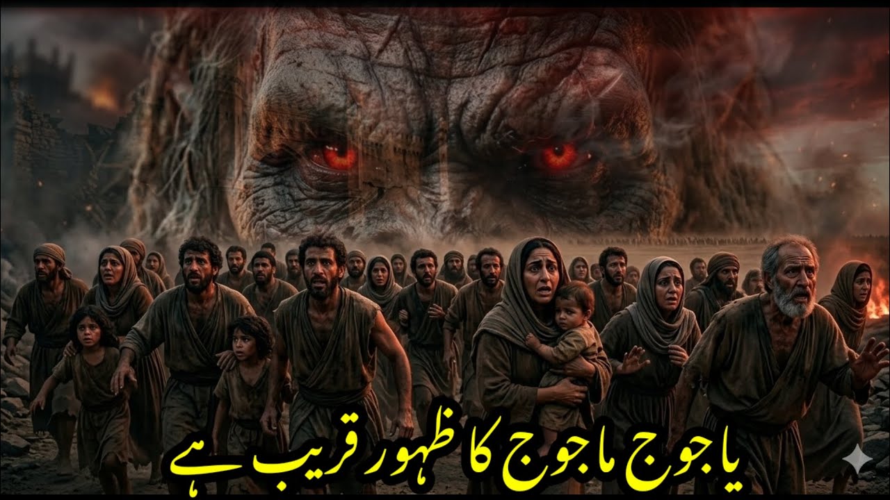 یاجوج ماجوج کا ظہور بہت قریب ہے #islamicstory 