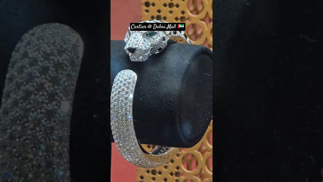Panthere de Cartier &pound;61500  | Cartier @Dubai Mall #cartier #luxury #jewellery #dubai #shopping