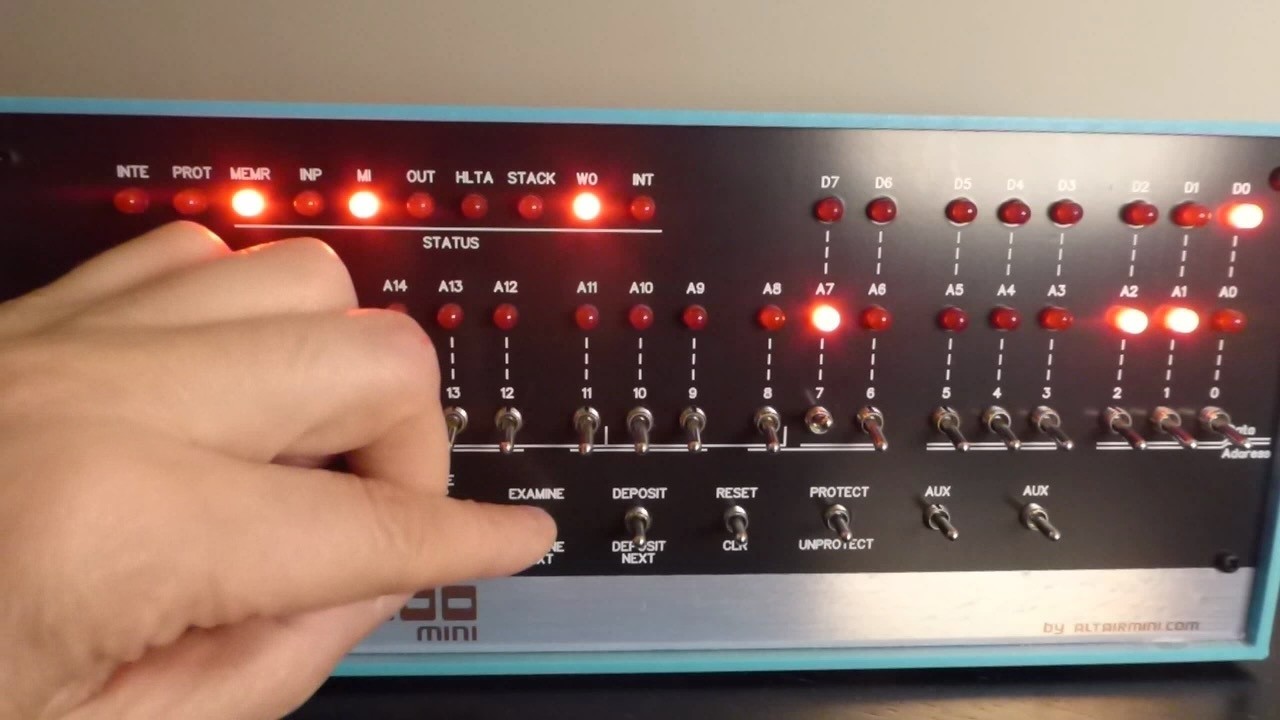 ALTAIR 8800 mini : The Kolakoski sequence