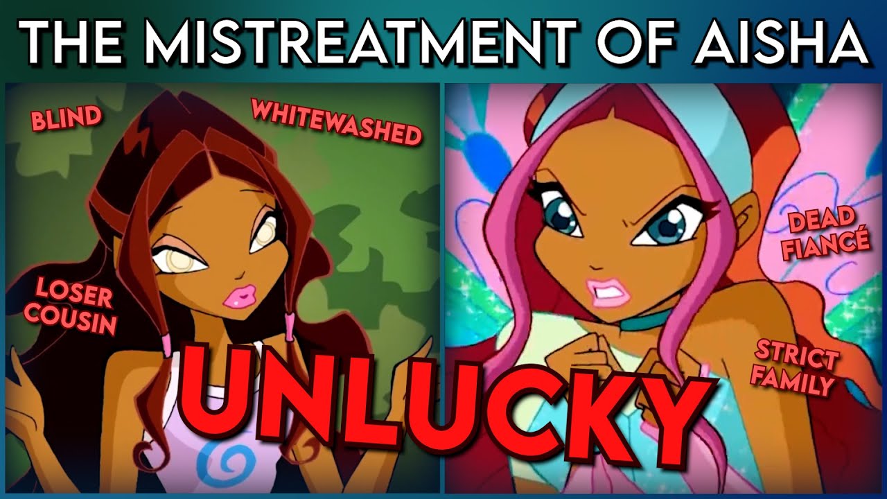 Winx Club | Aisha being UNLUCKY and mistreated! [Extended Compilation]