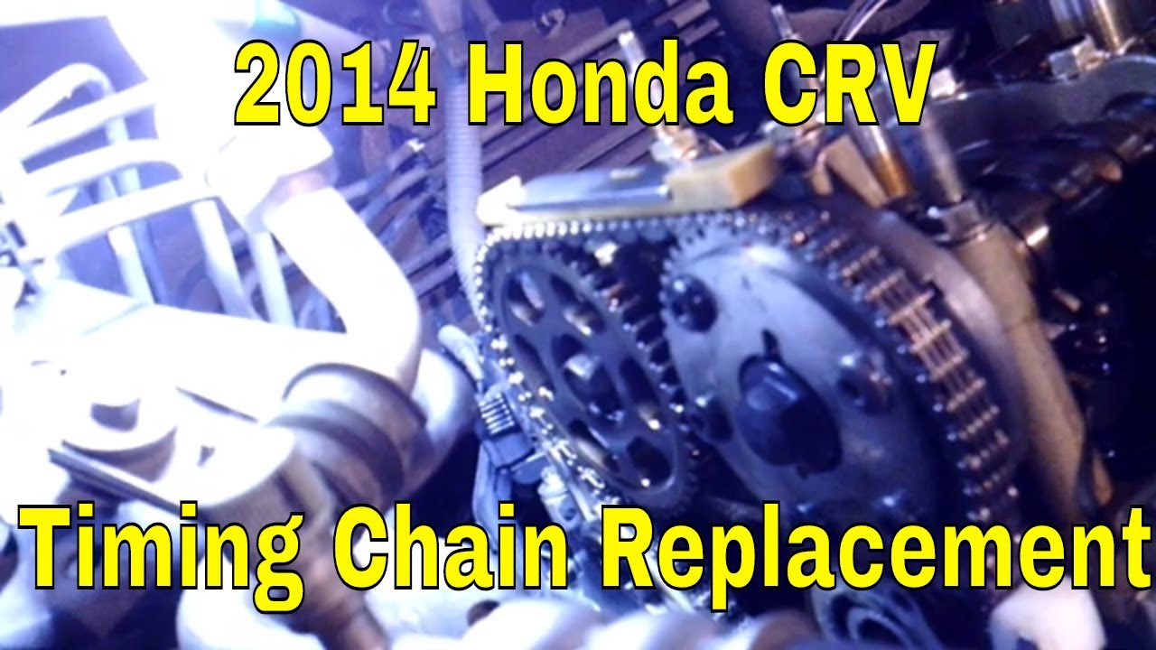 Цепь ГРМ Honda CRV 2014 года