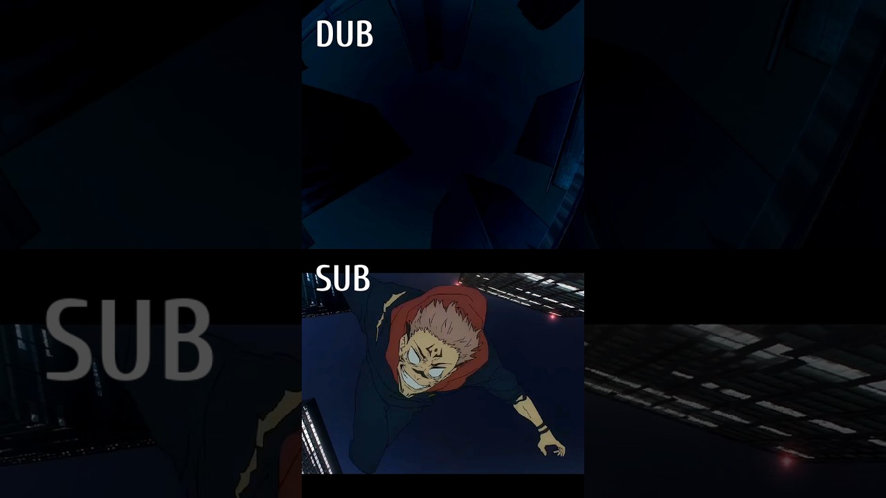 Sukuna Laugh Dub and Sub in Season 2 #sukuna #jujutsukaisen #animedub