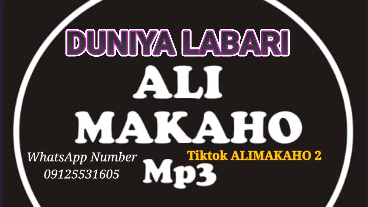 Ali Makaho Part (4) DUNIYA 🌍 LABARI Official Music Song
