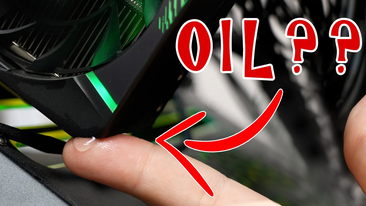 My RTX 3090 leaked OIL! Thermal pad failure...