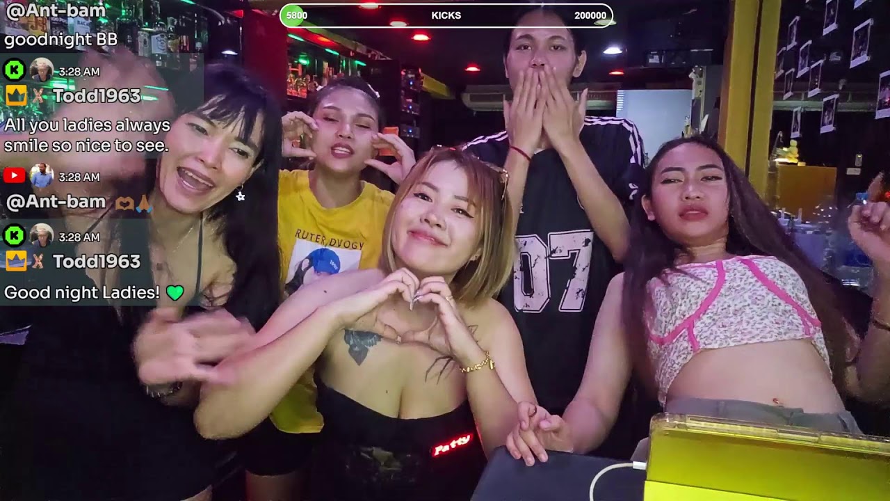 XClub Pattaya Soi Chaiyapoon Live Stream Nightlife in Thailand