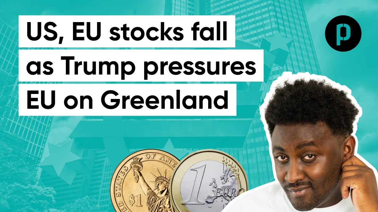 US, EU Stocks Fall as Trump Pressures EU on Greenland | 20th Jan