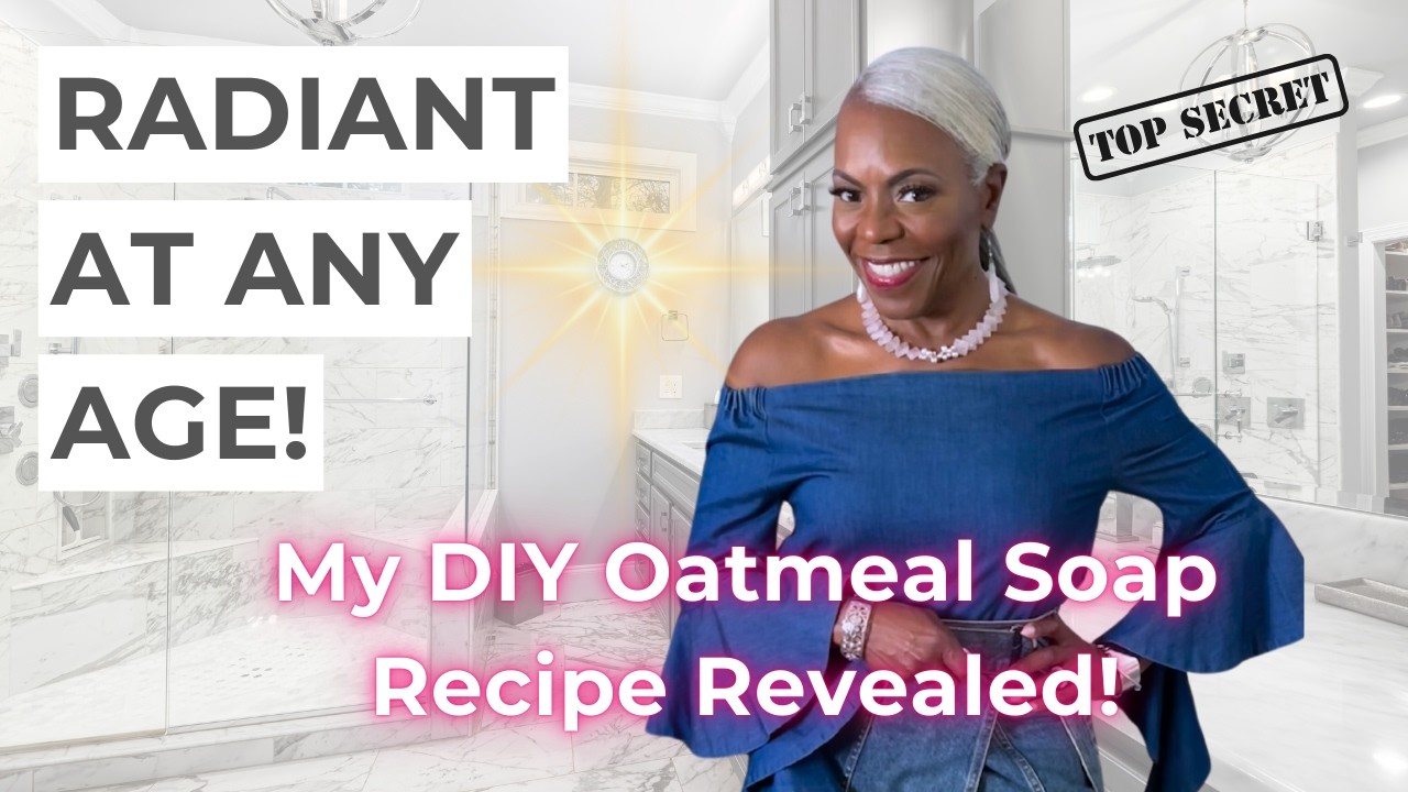 ✨Unlock the Secret to Radiant Skin✨: DIY Oatmeal Honey Soap Recipe🍯 Revealed | Angel Cornelius