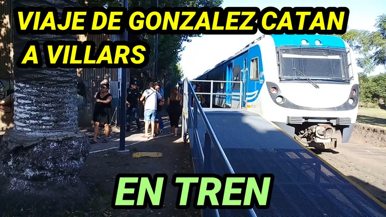 377 DE GONZALEZ CATAN A VILLARS EN TREN