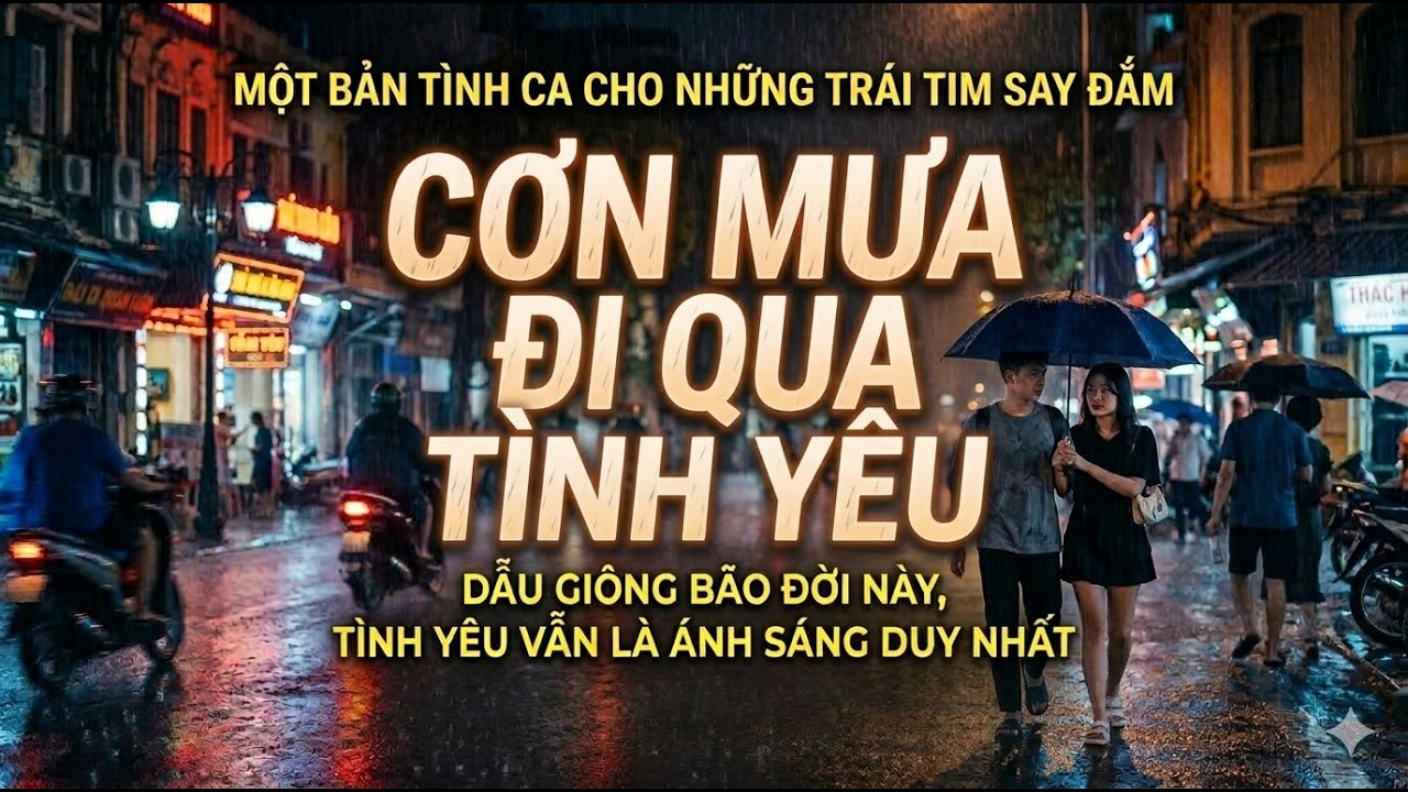 CƠN MƯA ĐI QUA TÌNH YÊU-Bạn có còn nhớ người từng trú mưa cùng mình không?