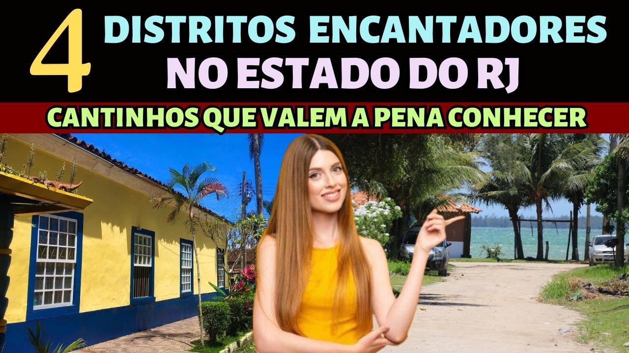 🔴 4 Distritos no Estado do Rio de Janeiro [Vilarejos no RJ]