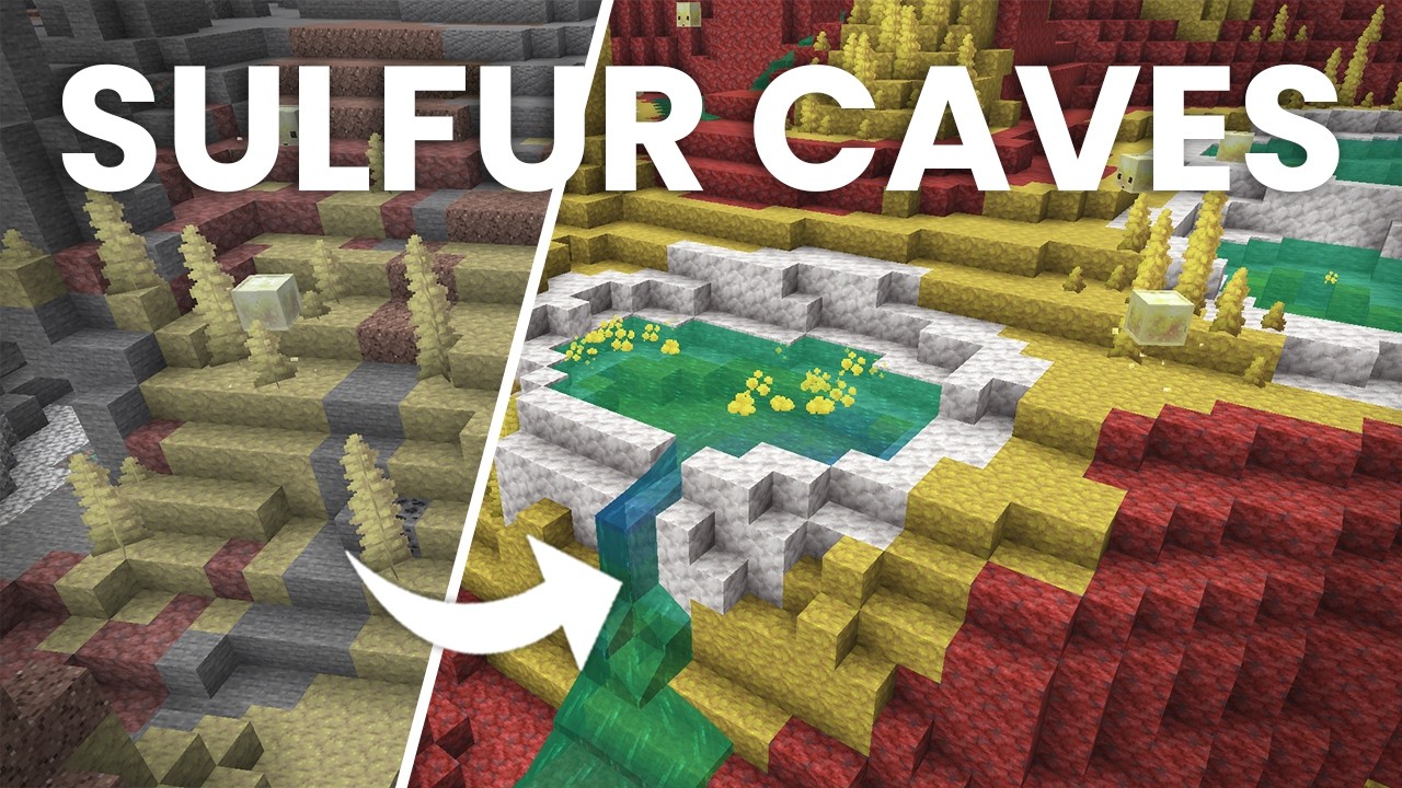 Как бы я исправил проблему с серными пещерами в Minecraft