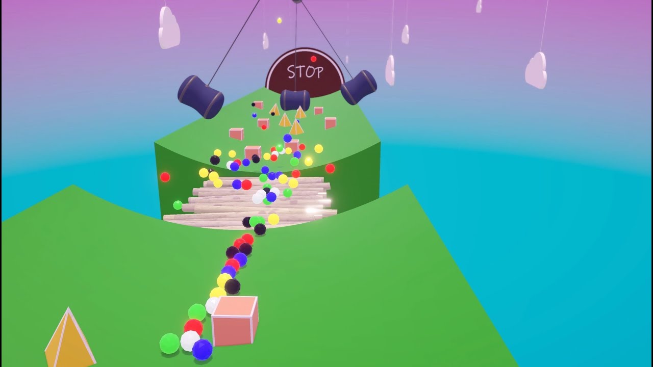 Halfpipe  /  3D Marble Race in Unity