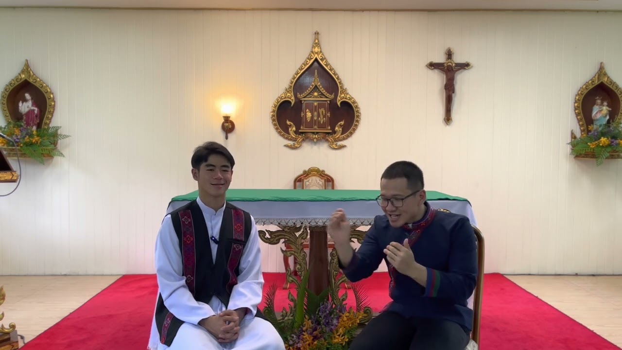 #Akha seminarians  #เณรน้อย สัมภาษณ์บราเดอร์อาข่า คณะ ซาเลเซียน