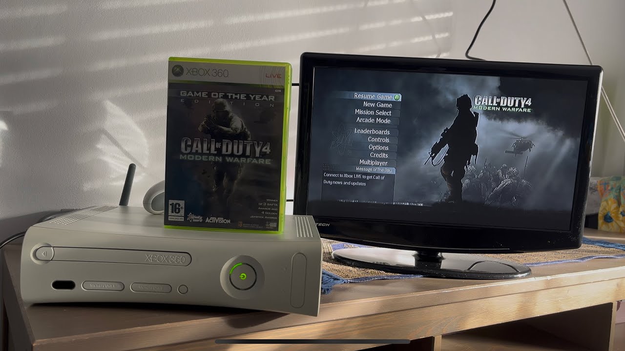 Xbox 360 Online Cod 4 Modern Warfare 