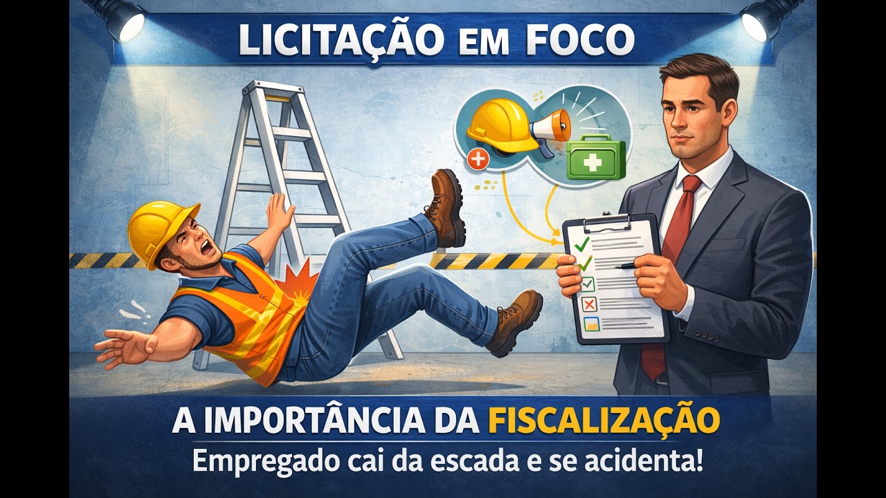 ACIDENTE, Funcionário Da Contratada: Fiscalização Do Contrato Administrativo