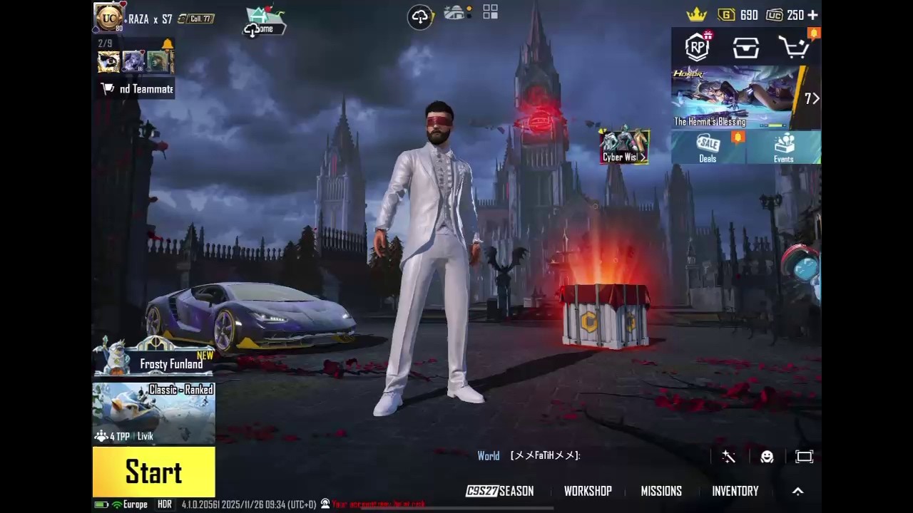 GHIDORAH MASTERPIECE 😱 | PHARAOH X-SUIT 6★ | LAMBO MASTERPIECE | PUBG ACCOUNT 540K