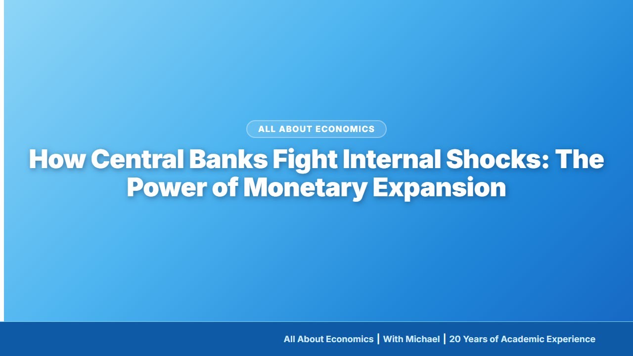 How Central Banks Fight Internal Shocks: The Power of Monetary Expansion