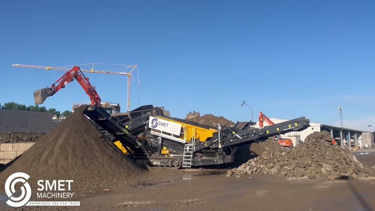 ROCO Sprinter 1500 - Scalping Screen - Screening - Recycling - Smet Rental