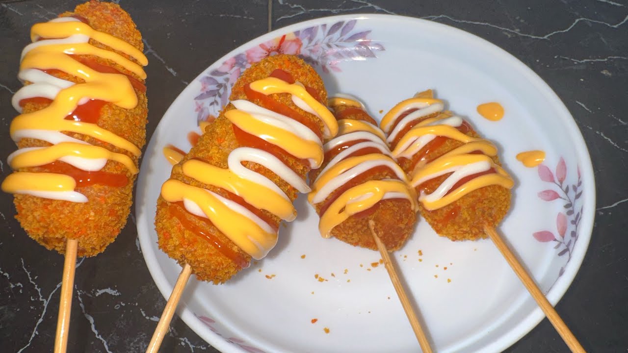Cara Buat Corndog Bajet Harga Murah | Hasil Nya Rangup Dan Sedap